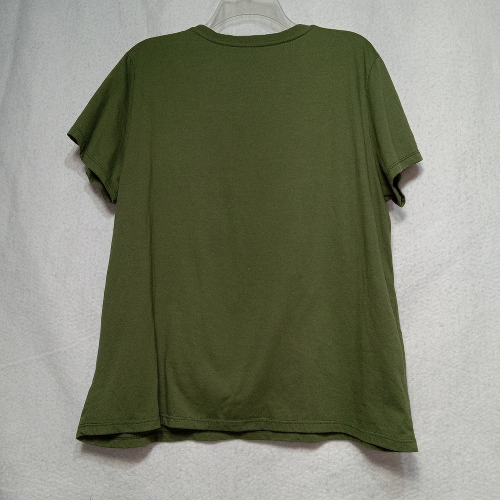Peanuts Men's Graphic T-Shirt size XL Green - Picture 4 of 6